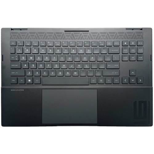 HP 16-K, 16-N, TPN-Q280, TPN-Q281, colorful backlit US Keyboard Palmrest - main product image