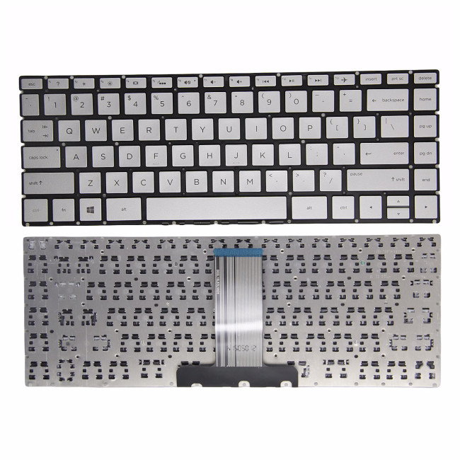 HP 340 G7 348 G7 240 G6 246 G6 245 G6 I136 silver US keyboard - main product image