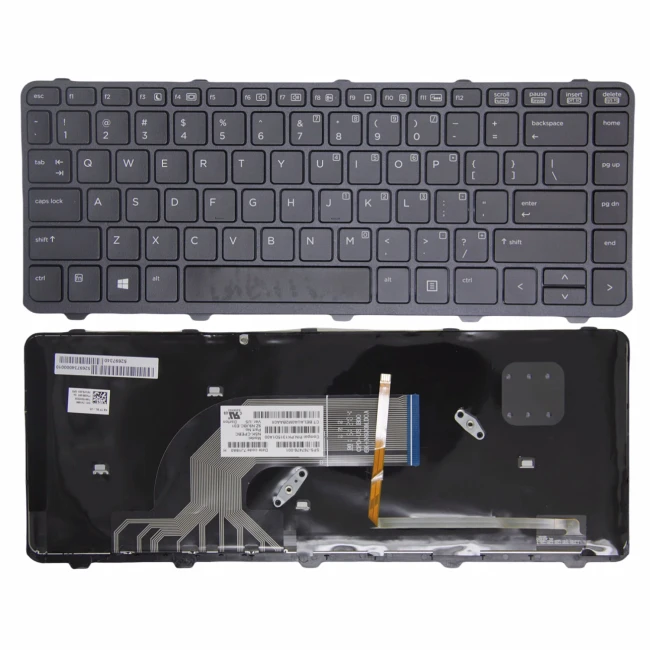HP ProBook 440 G1 445 G1 445 G2 430 G2 440 G2 backlit US keyboard original - main product image