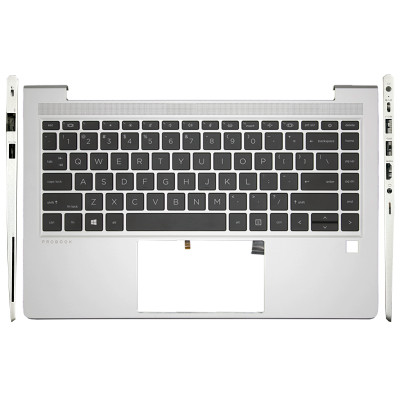 HP ELITEBOOK 640 G8, 640 G9, Backlit US Keyboard Palmrest