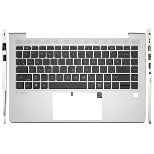 HP ELITEBOOK 640 G8, 640 G9, Backlit US Keyboard Palmrest - main product image
