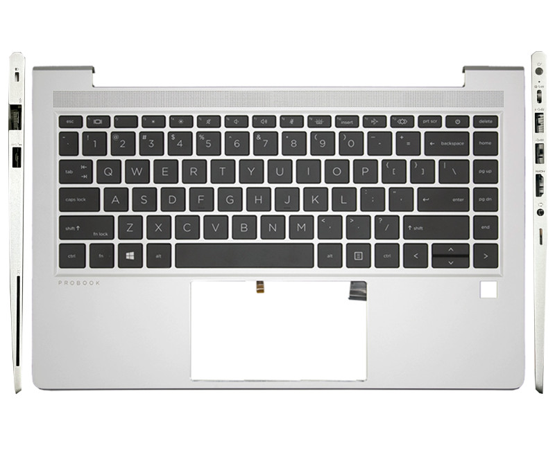 HP ELITEBOOK 640 G8, 640 G9, Backlit US Keyboard Palmrest - additional view 