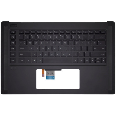 HP omen 15-5000, 15-5100, TPN-W111, 788598-001, backlit US keyboard palmrest