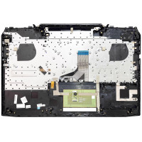 HP omen 17-AN, TPN-Q195, colorful backlit US keyboard palmrest small power port - additional view 2