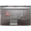 HP omen 17-AN, TPN-Q195, red backlit US keyboard palmrest small power port