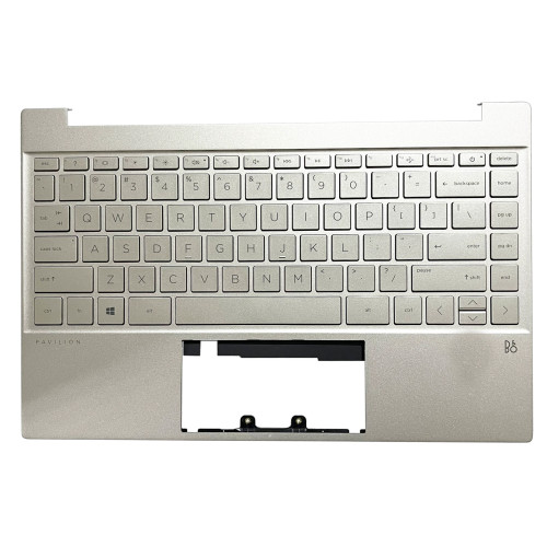 HP 13 Pavilion 13-BB, TPN-Q243, G7F backlit US keyboard palmrest gold - main product image