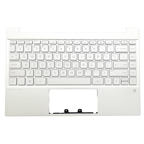 HP 13 Pavilion 13-BB, TPN-Q243, G7F backlit US keyboard palmrest silver - main product image