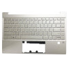HP 13 Pavilion 13-BB, TPN-Q243, G7F backlit US keyboard palmrest gold fingerprint