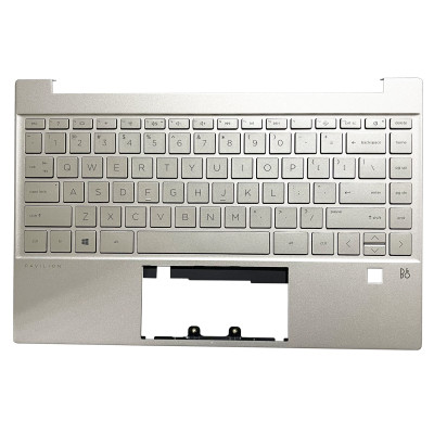HP 13 Pavilion 13-BB, TPN-Q243, G7F backlit US keyboard palmrest gold fingerprint