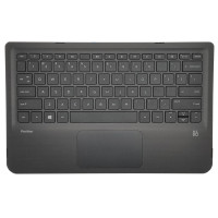 HP Pavilion X360 11-K, 310 G2, W112, 809543-001, US keyboard palmrest gray