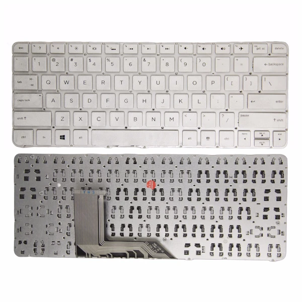 HP SpectreX360 13-4000 13-4001 13T-4000 TPN-Q157 TPN-Q213 silver US keyboard OEM - main product image