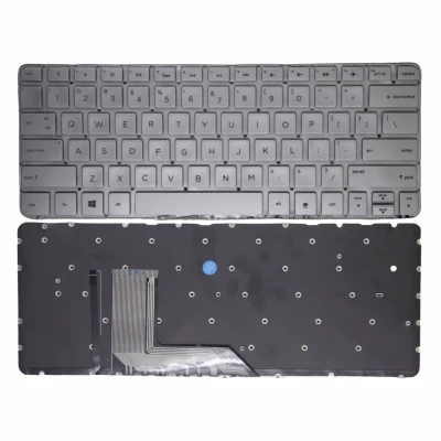HP SpectreX360 13-4000 13-4001 13T-4000 TPN-Q157 TPN-Q213 silver backlit US keyboard