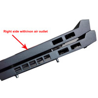 HP Victus 16-D, 16-E, TPN-Q263, TPN-Q264, backlit US Keyboard Palmrest blue No Air outlet on right side - additional view 1