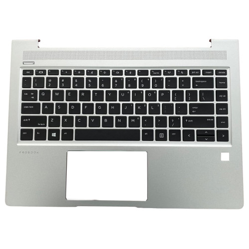 HP Probook 440 G6 G7, 445 G6 G7, 445R G6 G7, US keyboard palmrest - main product image