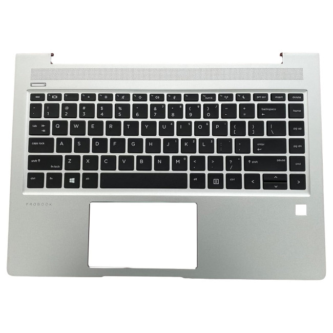 HP Probook 440 G6 G7, 445 G6 G7, 445R G6 G7, US keyboard palmrest - main product image