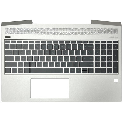 HP Zbook 15V G5, ZHAN 99 G1, TPN-C134, backlit US keyboard palmrest silver