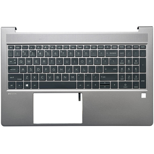 HP Zbook 15 Power G7, Zbook 15 Power G8, M26110-001, backlit US keyboard palmrest - main product image