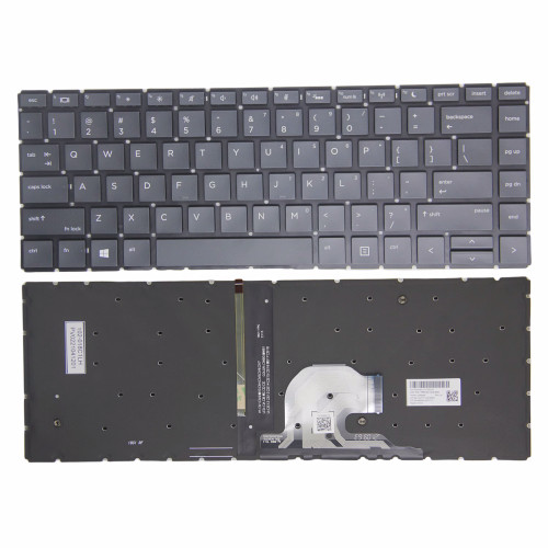 HP ProBook 440 G6 G7, 445 G6 G7, 445R G6, HSN-Q15C, HSN-Q24C, backlit US keyboard original - main product image