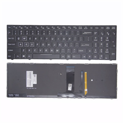 Hasee T6TI T6-X7 Z7M Z7 KP5DC Z6M Z7M Z7 KP7 PRO KP5S1 KP7GS Z5 KP7D1 CN85S04 CN85S08 K690E K680E-G6H5 RGB backlit US keyboard 1 screw