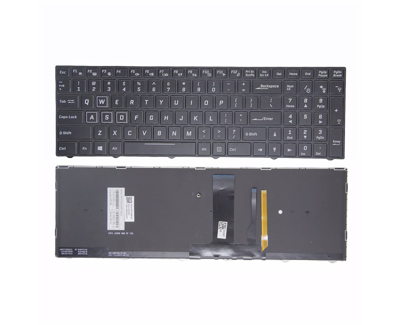 Hasee T6TI T6-X7 Z7M Z7 KP5DC Z6M Z7M Z7 KP7 PRO KP5S1 KP7GS Z5 KP7D1 CN85S04 CN85S08 K690E K680E-G6H5 RGB backlit US keyboard 1 screw - additional view 