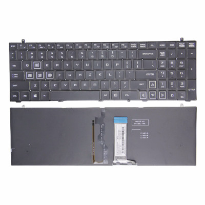 Hasee Z7M-KP5GC Z7-KP7GT Z7-KP7D2 KP7GT KP7EC KP7GC KP7GA CT5GA Z7M-KP7G1 KP7GH KP7GM KP7GE GE5S02 G7-CT7VK backlit US keyboard slim