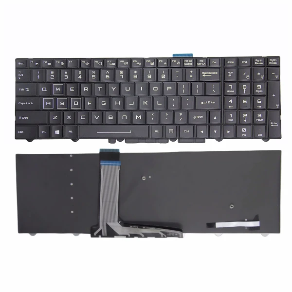 Hasee ZX7 GX8 ZX8-CP5S1 KP7S1 SP5D1 GX9 GX10 V7 CP75S02 RGB backlit US keyboard - main product image