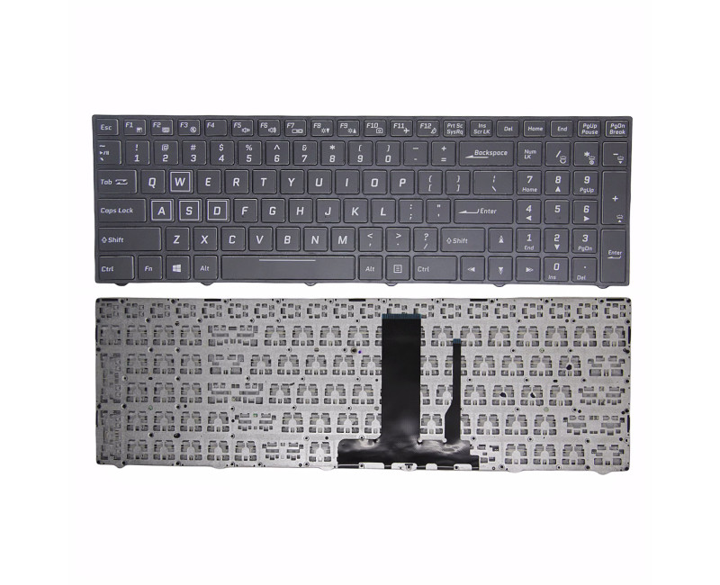 Hasee T6TI T6-X7 Z7M Z7 KP5DC Z6M Z7M Z7 KP7 PRO KP5S1 KP7GS Z5 KP7D1 CN85S04 CN85S08 K690E K680E-G6H5 no RGB backlit US keyboard 1 screw