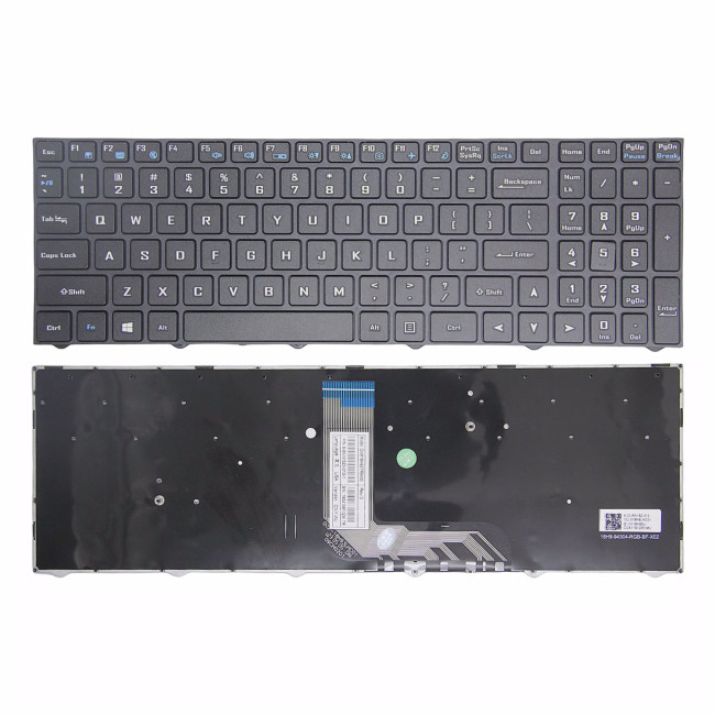 Hasee ZX8 TX6 Z7-CT5NA Z7-CT7NA Z7-CT7GS GX9 GX8 TX9 CT7DK Z10-CU7PF US keyboard - main product image