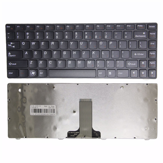 Lenovo G470 G475A B490 G475 B470E B480 V470A M490 black US keyboard OEM - main product image