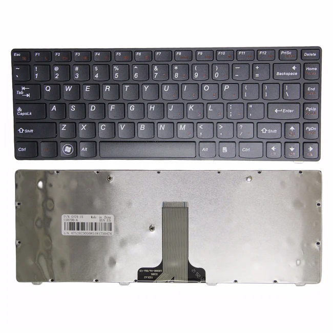 Lenovo G470 G475A B490 G475 B470E B480 V470A M490 black US keyboard OEM - main product image