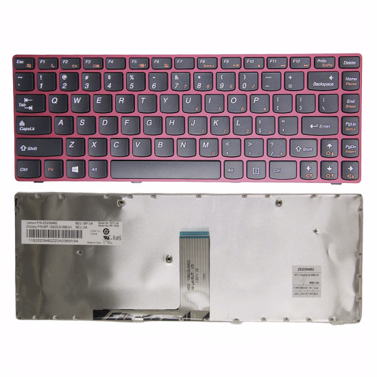 Lenovo G470 G475A B490 G475 B470E B480 V470A M490 red US keyboard original - main product image