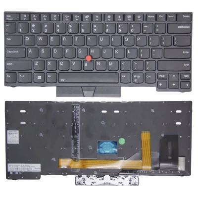 Lenovo R490 E485 R485 P43S S2 yoga 3RD Gen 3 S2 4TH 5TH black frame backlit US keyboard OEM