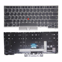 Lenovo R490 E485 R485 P43S S2 yoga 3RD Gen 3 S2 4TH 5TH silver frame US keyboard OEM