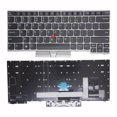 Lenovo R490 E485 R485 P43S S2 yoga 3RD Gen 3 S2 4TH 5TH silver frame US keyboard OEM
