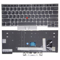 Lenovo R490 E485 R485 P43S S2 yoga 3RD Gen 3 S2 4TH 5TH silver frame US keyboard high copy