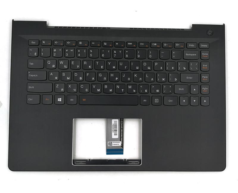 Lenovo S41-70 300S-14 500S-14 backlit Russian RU keyboard palmrest black - additional view 