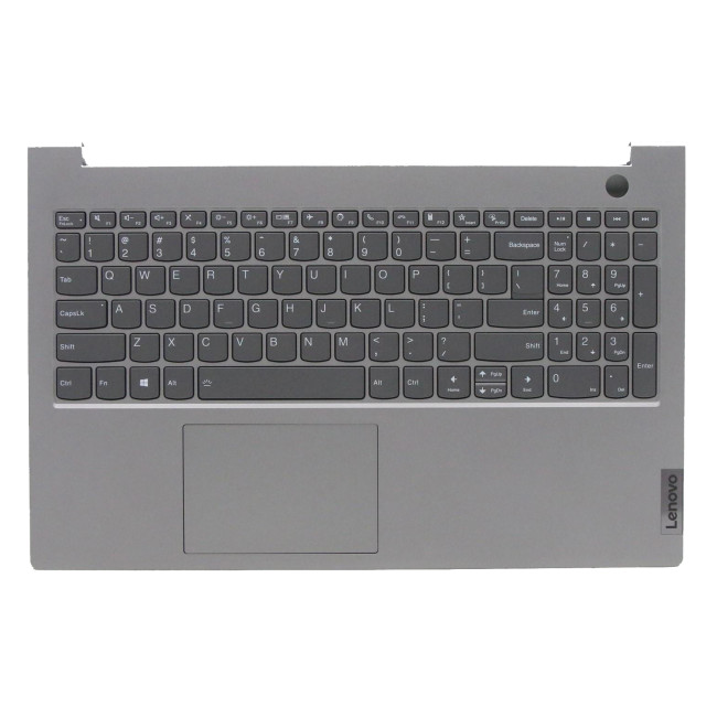 Lenovo ThinkBook 15 G2 ARE, 5CB1B34810, gray backlit us keyboard palmrest - main product image