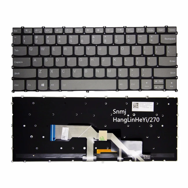 Lenovo 13-PRO 2019 2020 Xiaoxin PRO-13IML S540-13IWL backlit US keyboard OEM - main product image