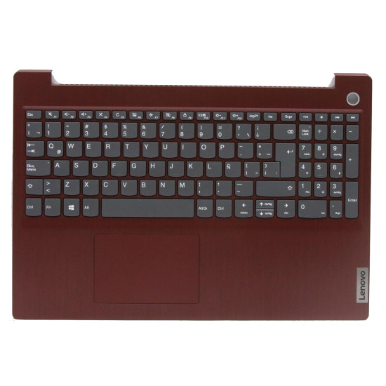 Lenovo ideapad 3 15ARE05 5CB0X57633 red Latin LA keyboard palmrest - main product image