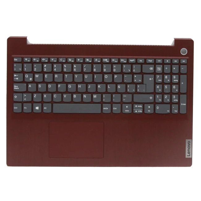 Lenovo ideapad 3 15ARE05 5CB0X57633 red Latin LA keyboard palmrest - main product image