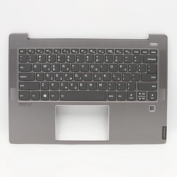 Lenovo Ideapad S540-14API Teclado gray backlit Greek GK keyboard palmrest - main product image