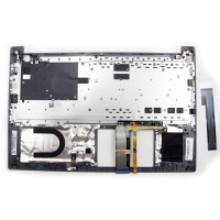 Lenovo ThinkBook 15-IIL 15-IML, silver backlit US keyboard palmrest - additional view 1