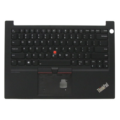 Lenovo Thinkpad E14 Gen 1, R14 Gen 1, black backlit US keyboard palmrest