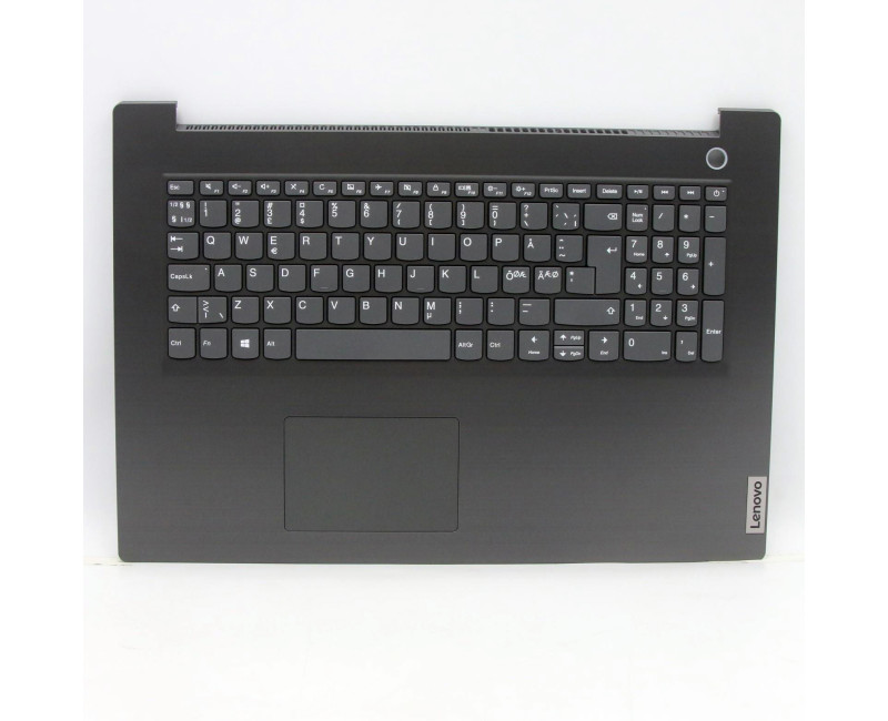 Lenovo V17-IIL gray Norwegian NE keyboard palmrest - additional view 