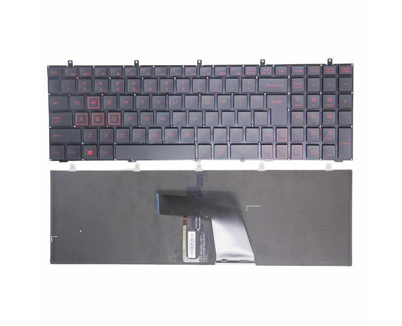 MECHREVO X6 MR X6S X6S-M2 T5S MR T6S MR X6-LM01 X6-N X6-M X6-LH01 K1-01 K1-03 K1-04 backlit US keyboard long shift - additional view 