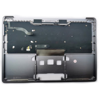 Apple MacBook Pro A1708 2016 2017, backlit Germany DE keyboard palmrest Space Gray - additional view 2