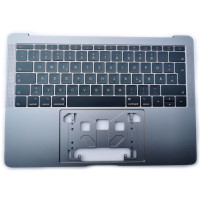 Apple MacBook Pro A1708 2016 2017, backlit Germany DE keyboard palmrest Space Gray