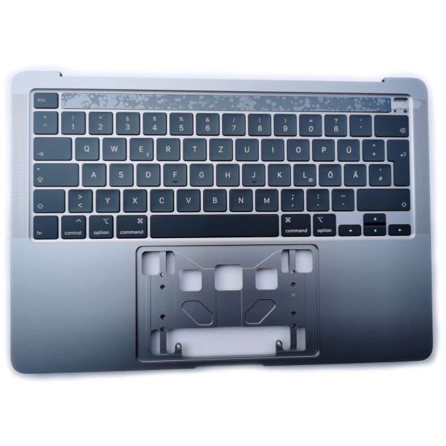 Apple Macbook Pro 13" A2289 2020, backlit Germany DE keyboard palmrest Space Gray - main product image