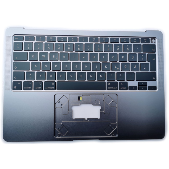 Apple MacBook Air 13" M1 A2337 2020, backlit Germany DE keyboard palmrest Space Gray - main product image
