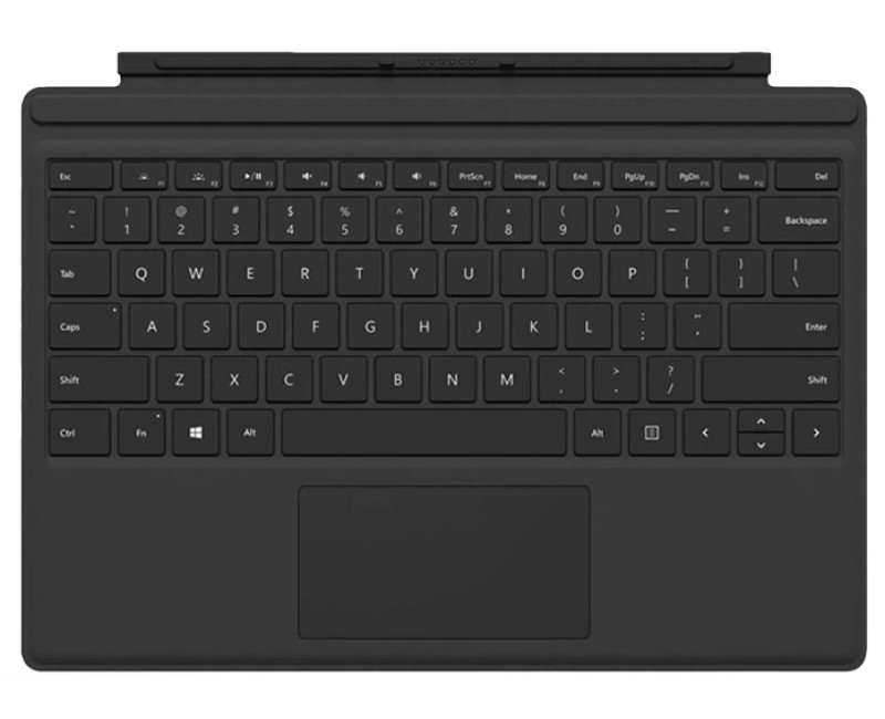Microsoft surface Pro 3 4 5 6 7 7+ 1631 1724 1796 1807 1866 1960 backlit US keyboard palmrest - additional view 